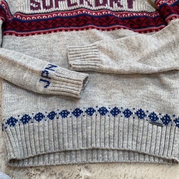 SuperDry Vintage Nordic Knit - small - Picture 3 of 16